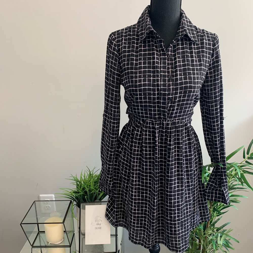 Long Sleeve Babydoll Dress